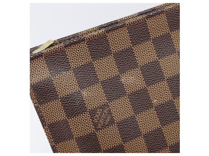 LOUIS VUITTON Damier Ebene Poche Toilette 26 Pouch N47543 LV - vista 8