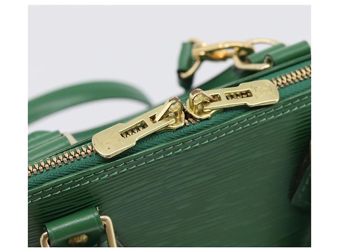 LOUIS VUITTON Epi Alma Hand Bag Borneo Green M52144 LV - vista 20