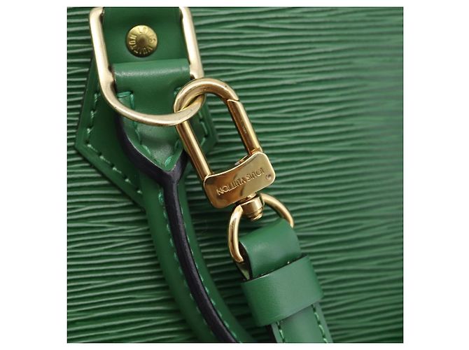 LOUIS VUITTON Epi Alma Hand Bag Borneo Green M52144 LV - vista 22