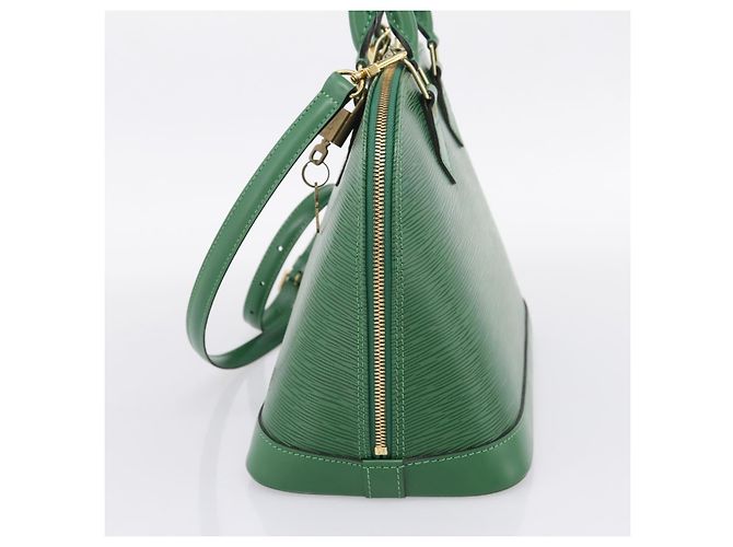 LOUIS VUITTON Epi Alma Hand Bag Borneo Green M52144 LV - vista 4