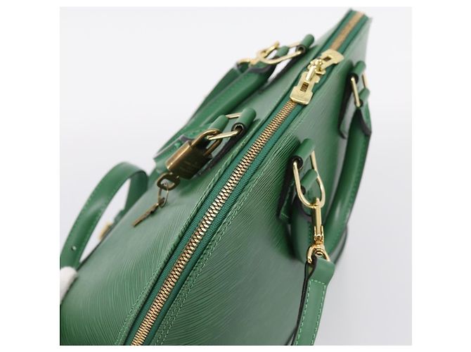 LOUIS VUITTON Epi Alma Hand Bag Borneo Green M52144 LV - vista 6