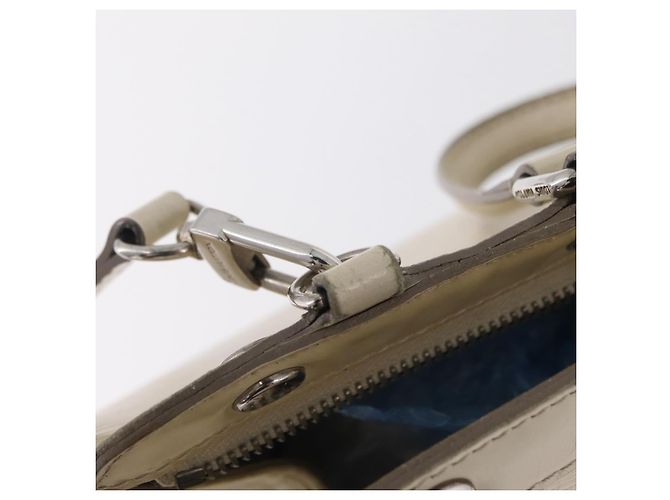 LOUIS VUITTON Epi Blair MM Hand Bag 2way White Yvoire M40330 LV - vista 27