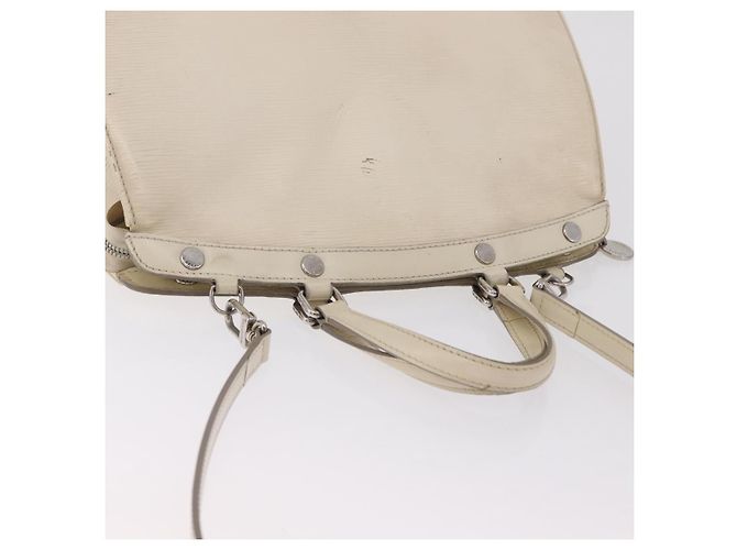 LOUIS VUITTON Epi Blair MM Hand Bag 2way White Yvoire M40330 LV - vista 7