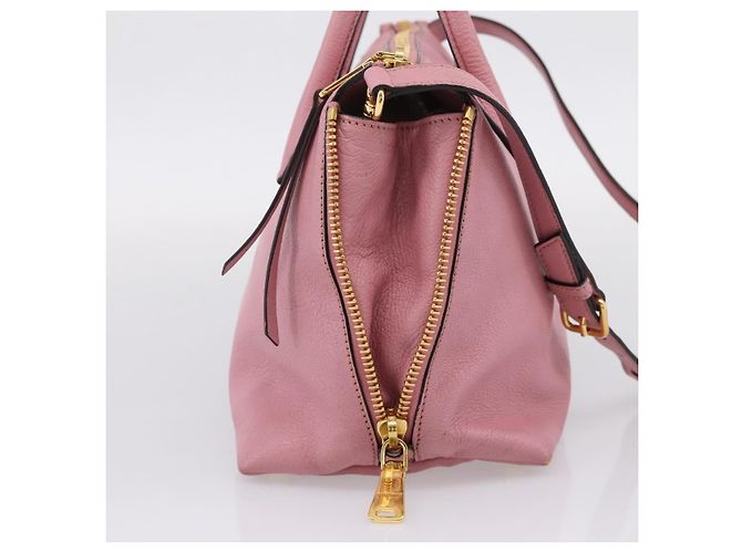 Miu Miu Beau Top Handle Leather Medium - vista 3