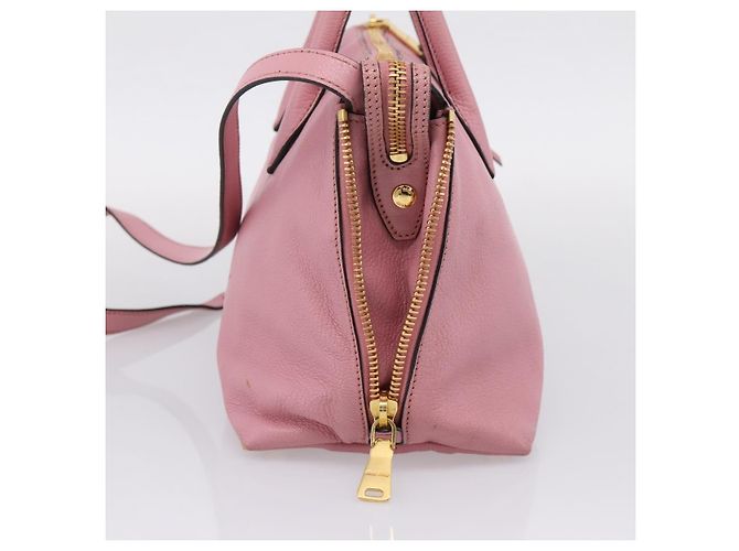 Miu Miu Beau Top Handle Leather Medium - vista 4