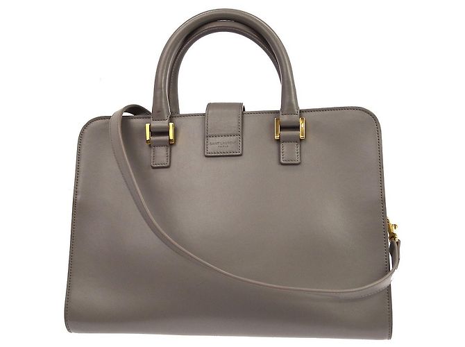 Autre Marque Saint Laurent Monogram Cabas Leather Medium - vue 2