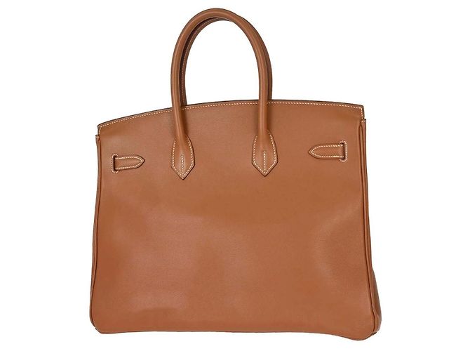 Hermès Hermes Birkin Brown Swift con Palladium Hardware 35 - vista 2