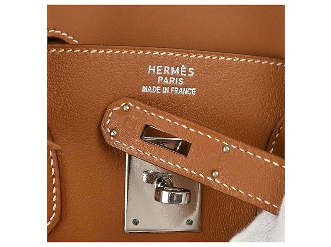 Hermès Hermes Birkin Brown Swift con Palladium Hardware 35 - vista 4