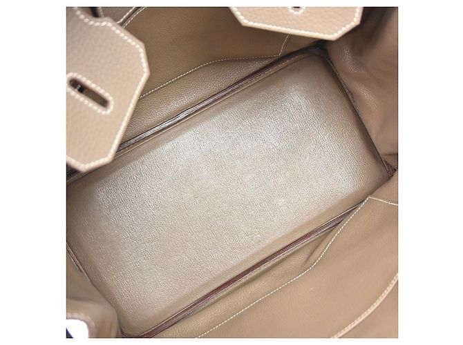 Hermès Hermes Birkin Grey Clemence avec Palladium Hardware 35 - vue 3