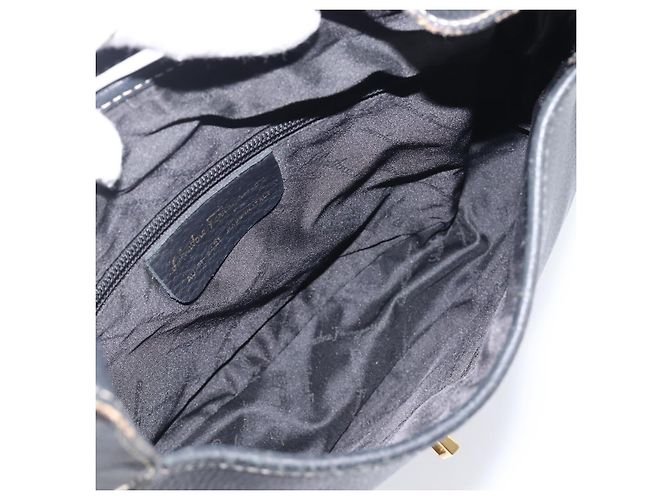 Salvatore Ferragamo Gancini Leather Medium - vista 5