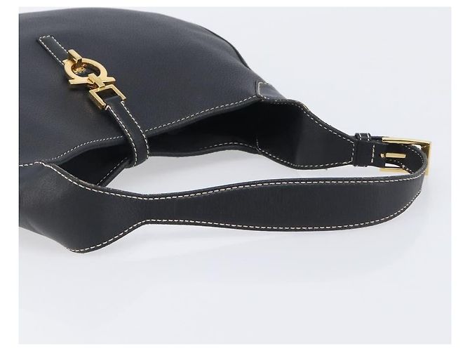 Salvatore Ferragamo Gancini Leather Medium - vista 7