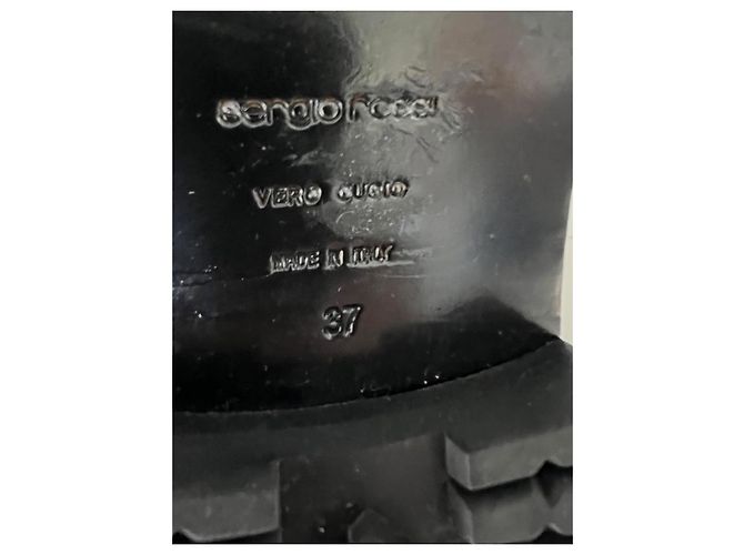 Sergio Rossi Lederstiefelet Schwarz - Ansicht 12