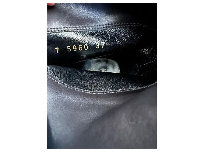Sergio Rossi Lederstiefelet Schwarz - Ansicht 3