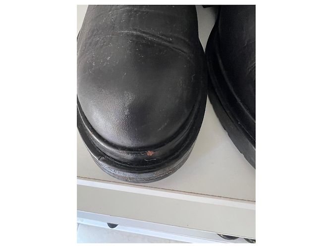 Sergio Rossi Lederstiefelet Schwarz - Ansicht 6
