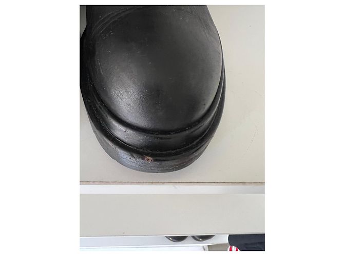 Sergio Rossi Lederstiefelet Schwarz - Ansicht 7