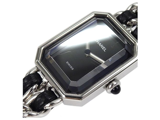 Chanel Premiere Rock Quartz Stainless Steel and Leather 20 - vista 2