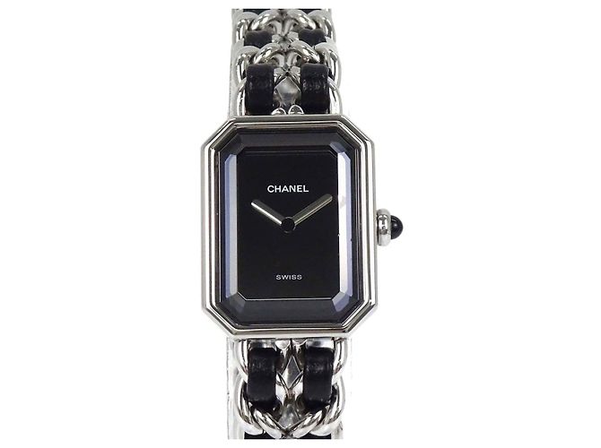 Chanel Premiere Rock Quartz Stainless Steel and Leather 20 - vista 3