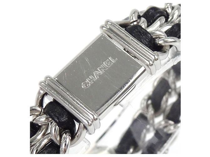 Chanel Premiere Rock Quartz Stainless Steel and Leather 20 - vista 5