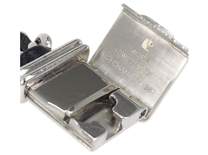 Chanel Premiere Rock Quartz Stainless Steel and Leather 20 - vista 6