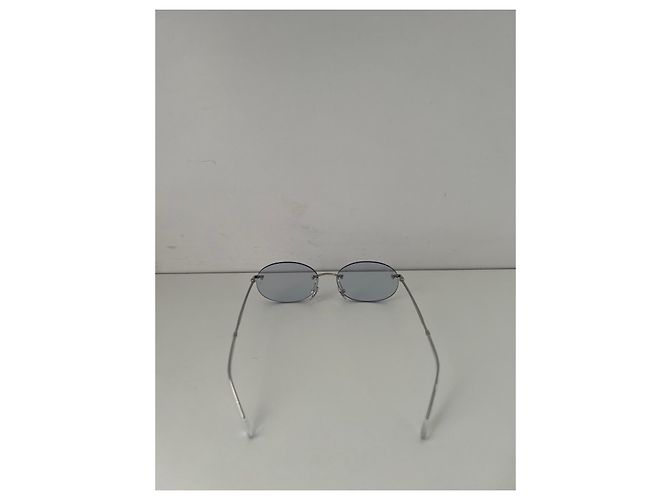 Ray-Ban blaue ovale randlose Sonnenbrille - Ansicht 4