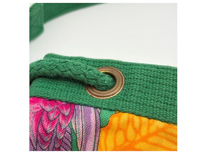 Hermès Bolso de hombro Hermes con estampado de loro - vista 10