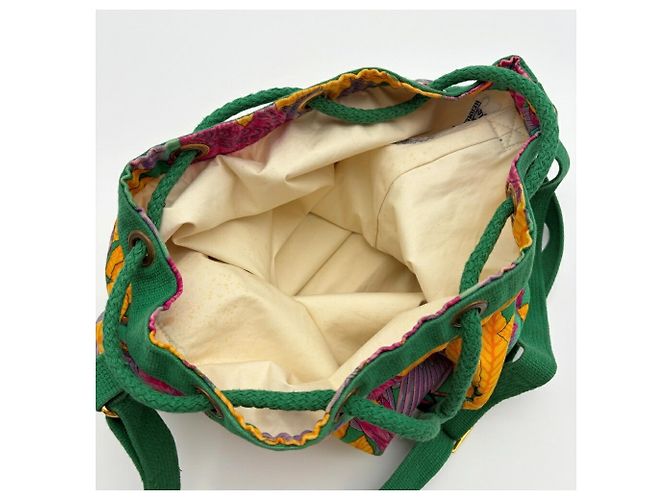 Hermès Bolso de hombro Hermes con estampado de loro - vista 14