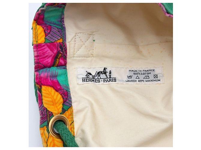 Hermès Bolso de hombro Hermes con estampado de loro - vista 15