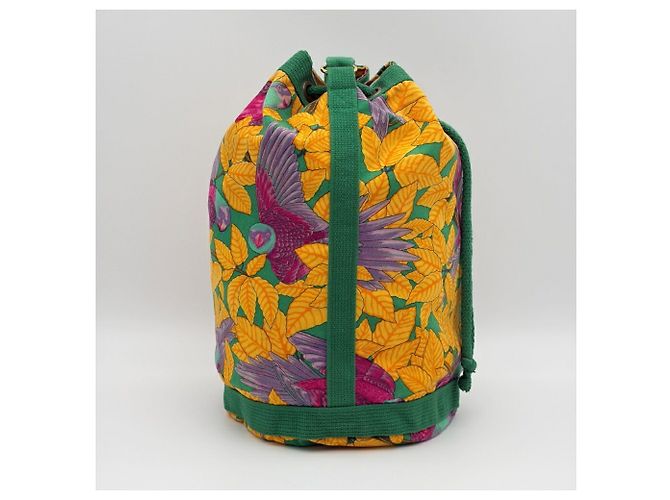 Hermès Bolso de hombro Hermes con estampado de loro - vista 3