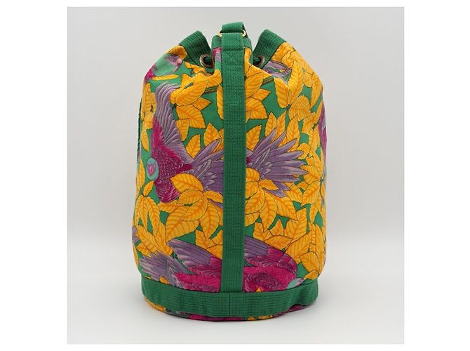 Hermès Bolso de hombro Hermes con estampado de loro - vista 4