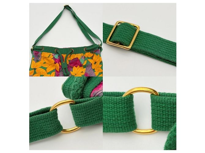 Hermès Bolso de hombro Hermes con estampado de loro - vista 8