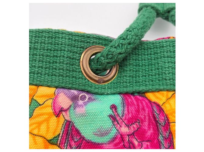 Hermès Bolso de hombro Hermes con estampado de loro - vista 9