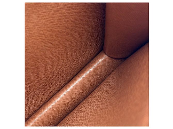 Pochette Louis Vuitton da uomo in pelle Epi dorata - vista 20