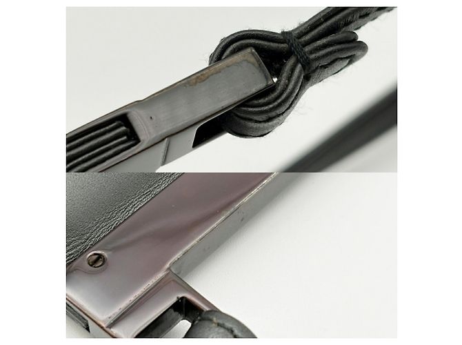 Borsa a tracolla Gucci in pelle Grigio scuro - vista 13