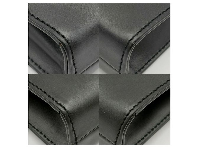 Borsa a tracolla Gucci in pelle Grigio scuro - vista 9
