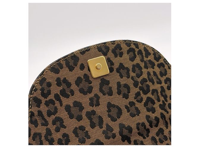 Borsa a tracolla Fendi con stampa leopardata - vista 17
