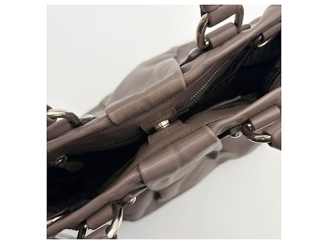 Borsa Tote in pelle Prada BN1954 - vista 15