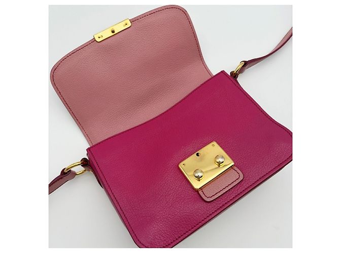 Borsa a spalla Miu Miu Madras - vista 15