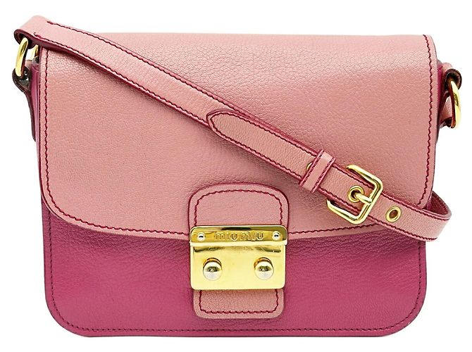 Borsa a spalla Miu Miu Madras - vista 2