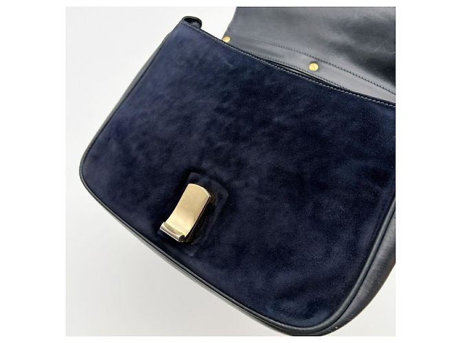 Bolsa de Ombro Gucci Sherry Line em Camurça - vista 18