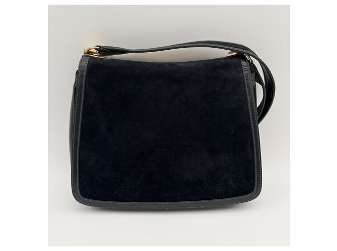 Bolsa de Ombro Gucci Sherry Line em Camurça - vista 3