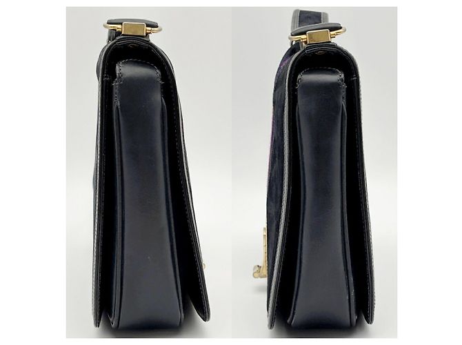 Bolsa de Ombro Gucci Sherry Line em Camurça - vista 6