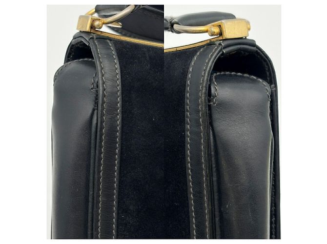 Bolsa de Ombro Gucci Sherry Line em Camurça - vista 8