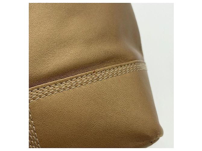 Loewe Gold Leather Tote Bag - view 13
