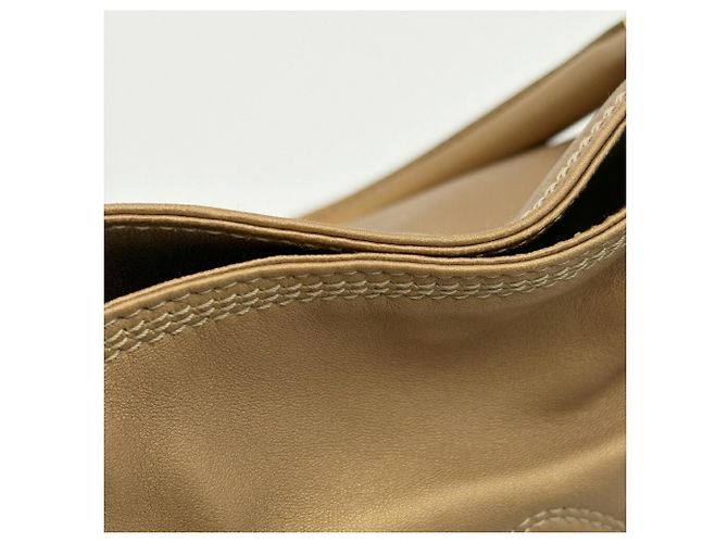 Loewe Gold Leather Tote Bag - view 16