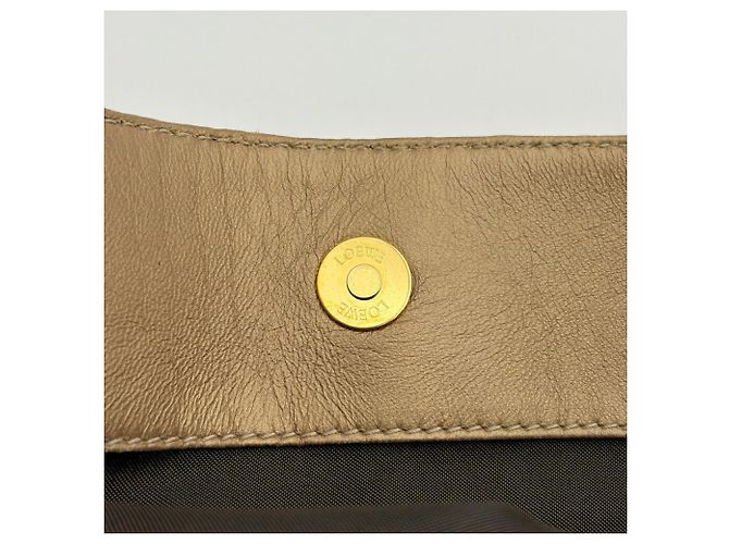 Loewe Gold Leather Tote Bag - view 19