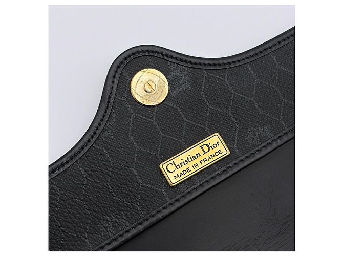 Borsa a tracolla Christian Dior Honeycomb Black - vista 13