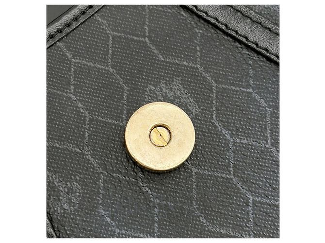Borsa a tracolla Christian Dior Honeycomb Black - vista 14