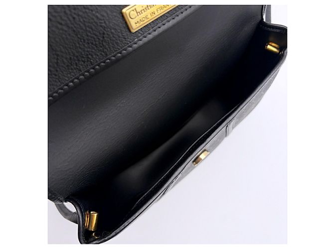 Borsa a tracolla Christian Dior Honeycomb Black - vista 17