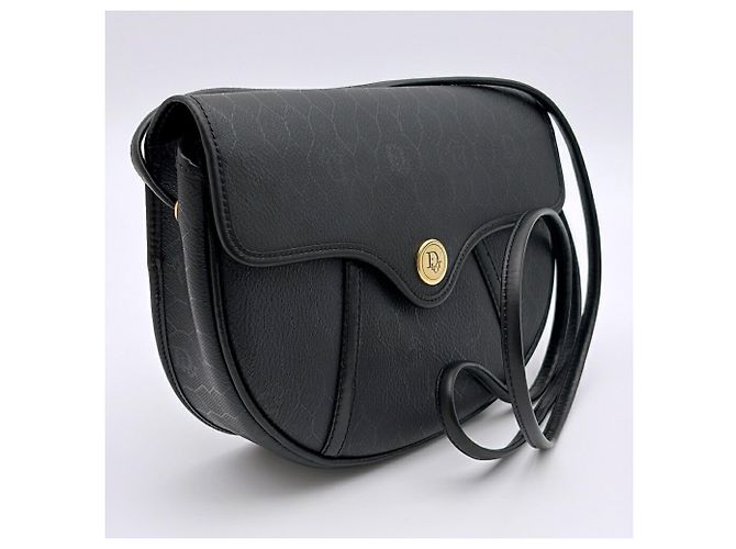 Borsa a tracolla Christian Dior Honeycomb Black - vista 4