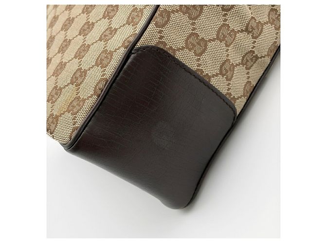 Bolso Tote Gucci Bamboo GG Canvas - vista 12